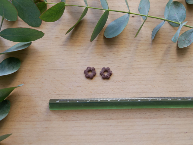 Mini mini bloom mousse marron