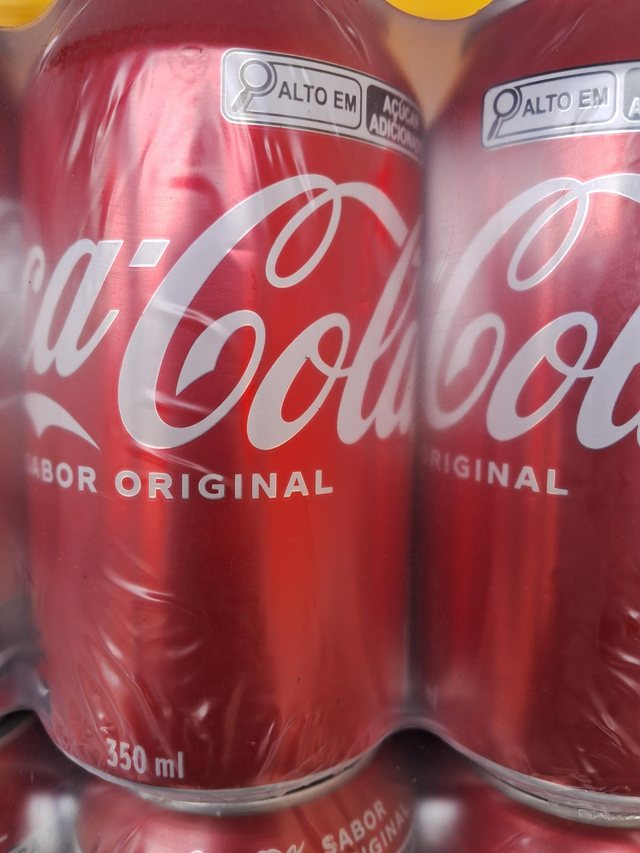 Coca-Cola sabor original latinha 350ml 
