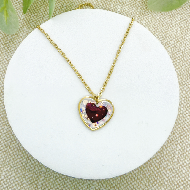 Collier CŒUR DE ROSE