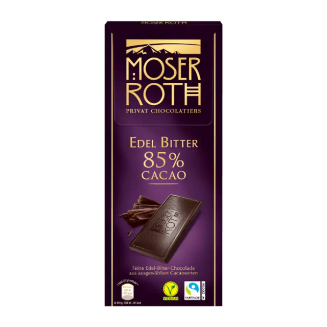Moser Roth Edel Bitter 85% Cacao