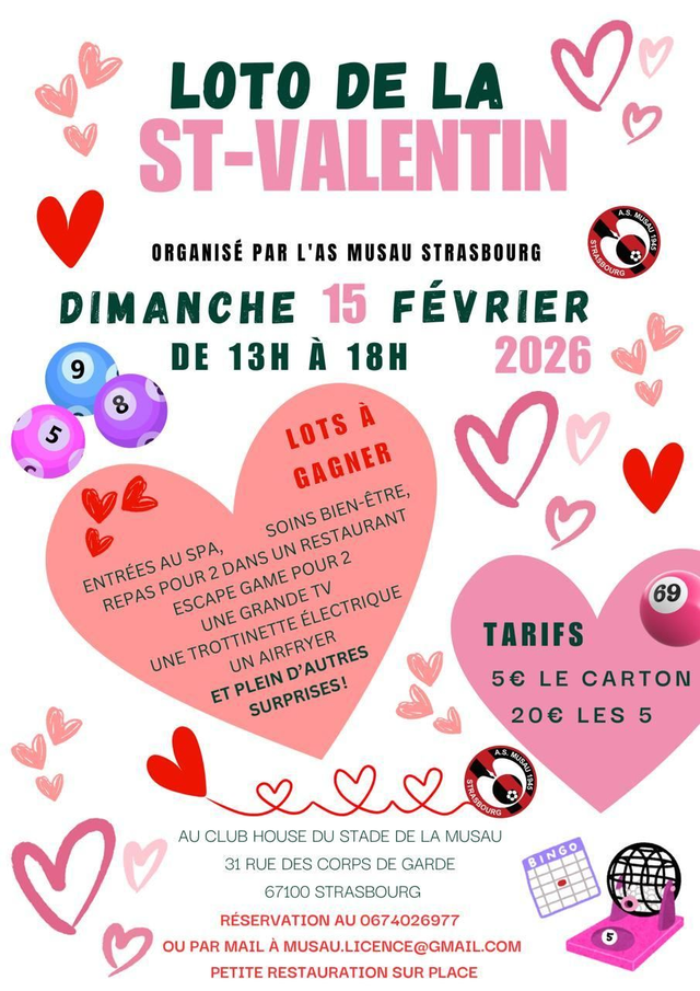 Loto St Valentin Musau
