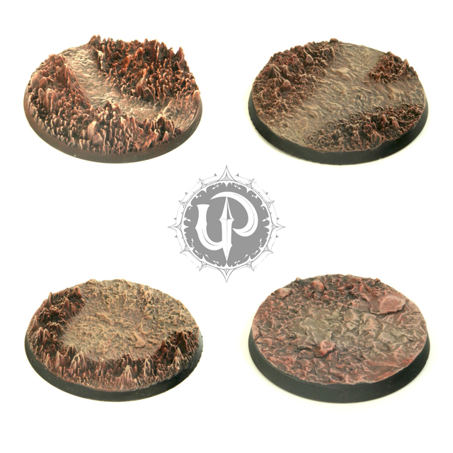 40mm Mountain themed base