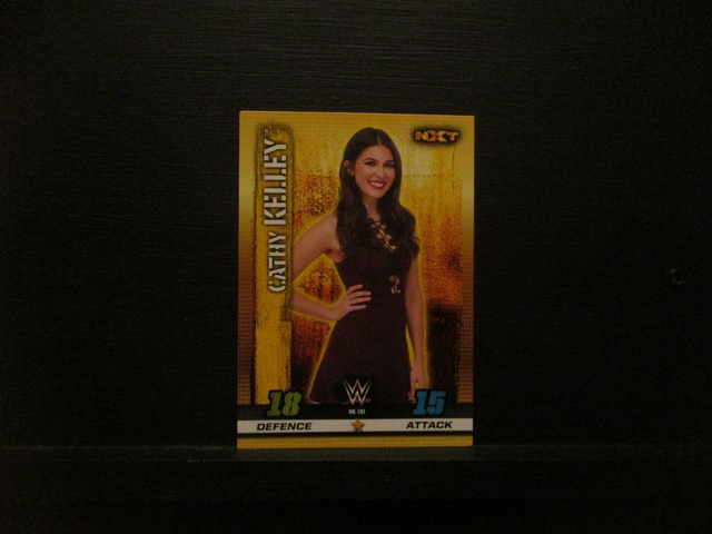 Cathy Kelley - NXT Slam Attax 10th Edition Original Trading Card #191