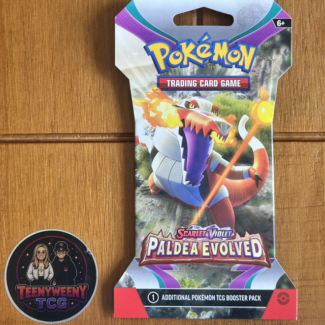 Paldea Evolved Sleeved Booster Pack