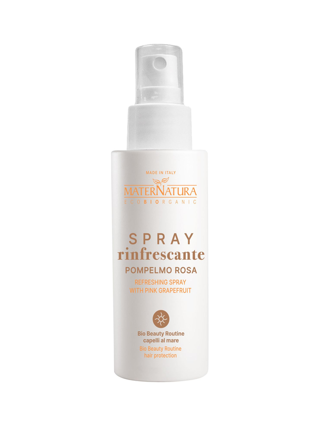 SOLE Spray Rinfrescante Capelli al Mare al Pompelmo Rosa Maternatura