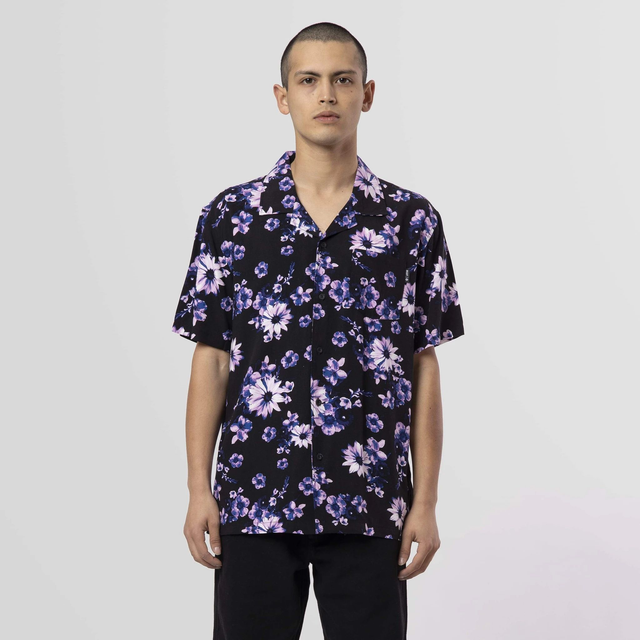 523CAMICIABU00096 - HUF CAMICIA MEZZA MANICA FANTASIA
