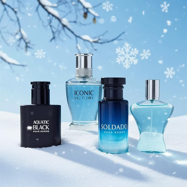 Mi Stylo Men Fragrance Body Array – SOLDADO | AQUATIC BLACK | ICONIC | VICTORY – 50ML | Fragrance &amp; Perfume


