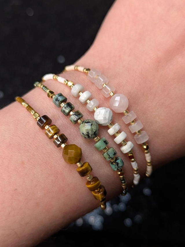 Bracelet facettes 
