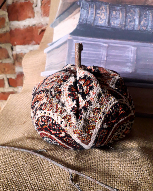 Citrouille Vintage – Citrouille décorative à poser 