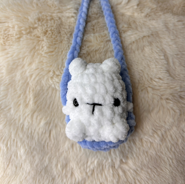 Décoration de Rétroviseur Ours Blanc