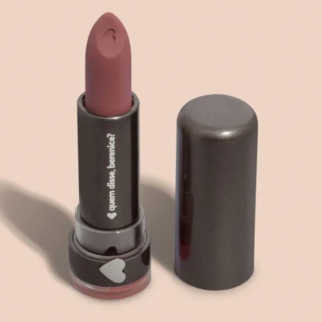 81559 Batom Mate Bordô Castanhito Alta Pigmentação 3,8g