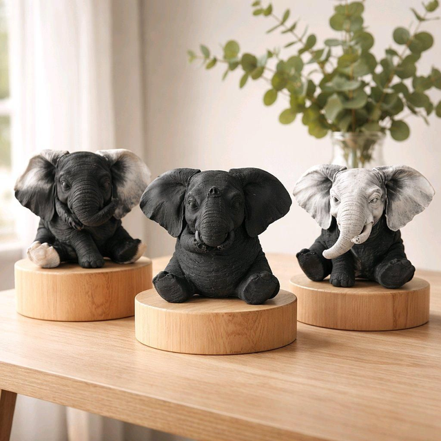 Les trois éléphants de la sagesse