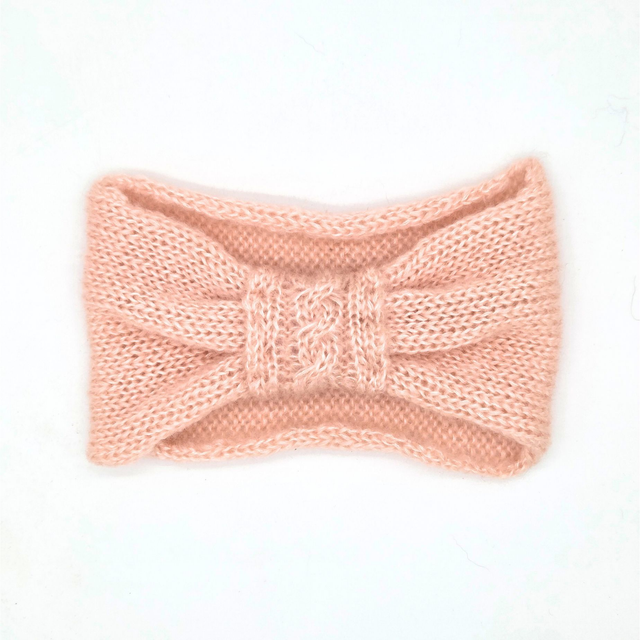 Bandeau Cache Oreille Mohair et Soie