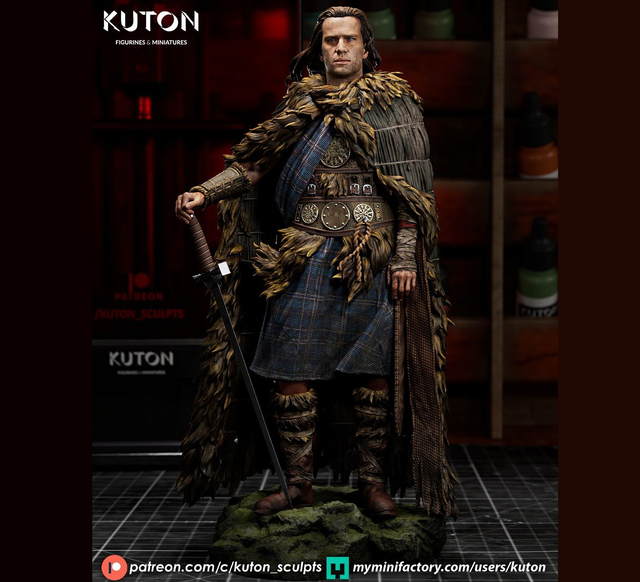 STATUE HIGHLANDER CONNOR MACLEOD série movie