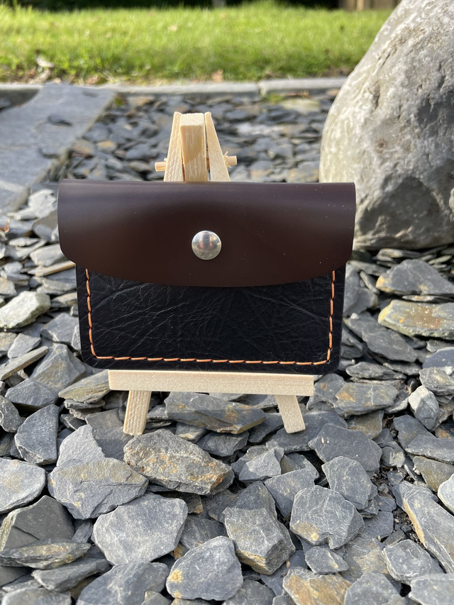 Porte-carte(s) noir/marron