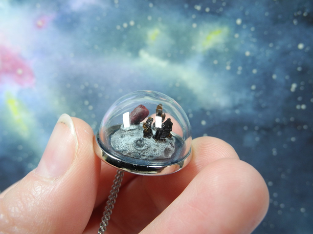 Moon Miniature Necklace inspired by Georges Méliès