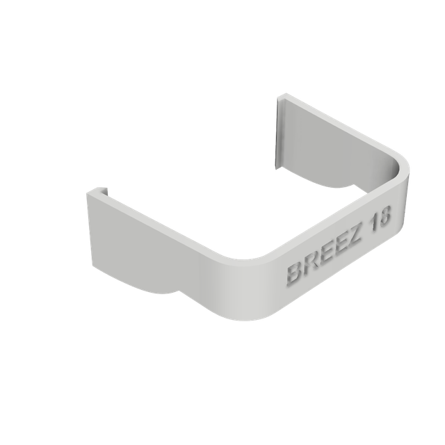 Manchon de finition goulotte Midéa BREEZELESS (Blanc) 80x60