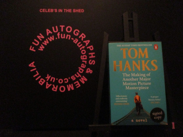 Tom Hanks 'The Making Of Another Major Motion Picture Masterpiece' Authentic Autographed Paperback Book (1)