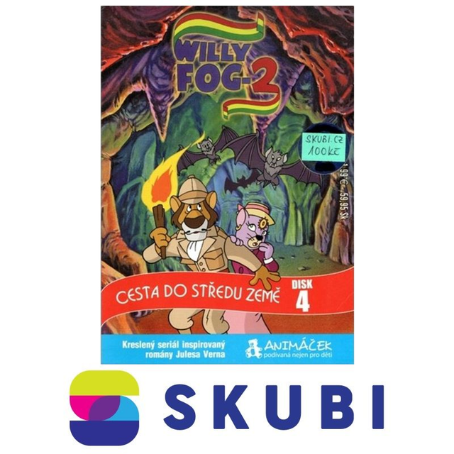 DVD Willy Fog 2 - Cesta do středu země - disk 4