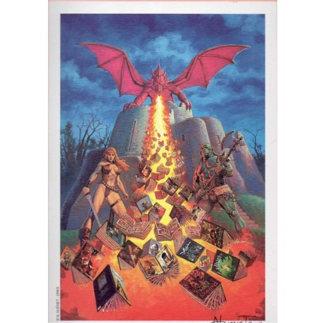 Affiche Conches 2013 : Ex-libris Nicolas Guénet numéroté &amp; signé A5