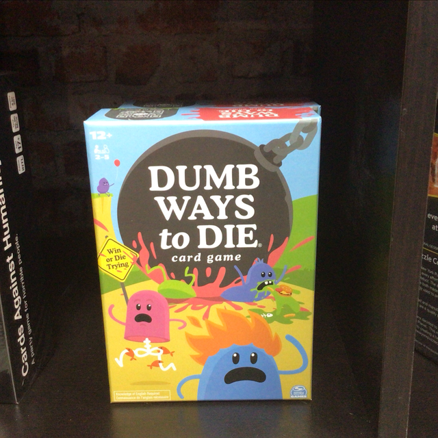 Dumb Ways To Die Card Game