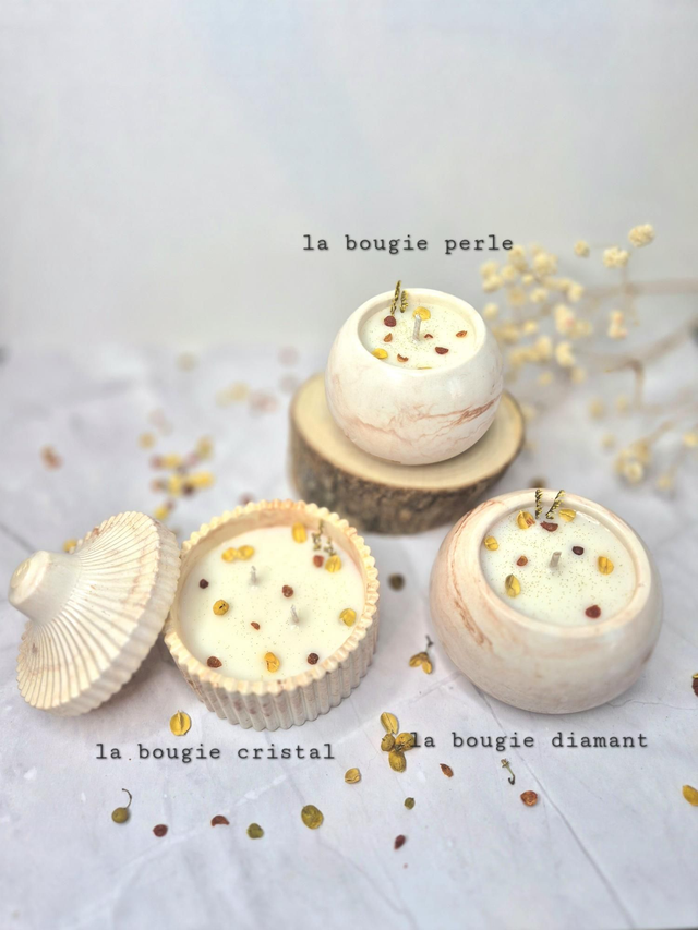 Les bougies Fleur d&#039;oranger