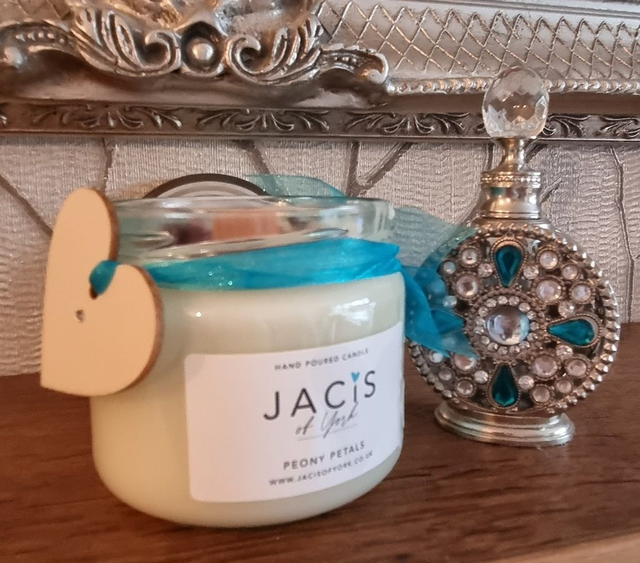 Jacis of York: Peony Petals Scented Candle - Jar Range