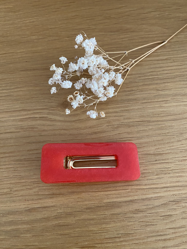 Barrette Marie - rouge