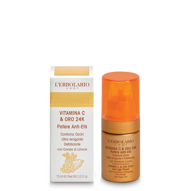 Vitamina C &amp; Oro 24K  POTERE ANTI-ETÀ
