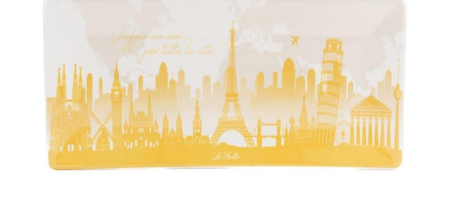 Vassoio in porcellana