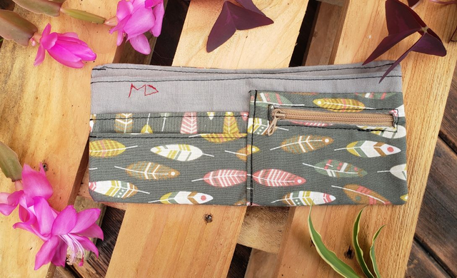 Porte-feuille avec fermeture éclair