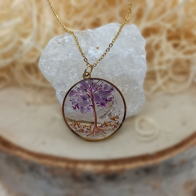 Pendentif "Arbre d'intuition"
