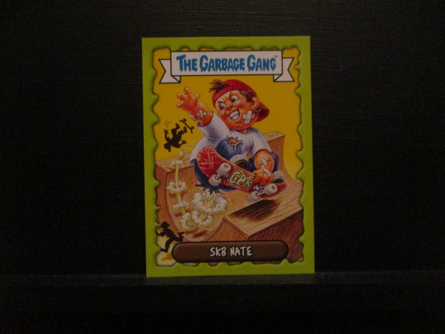 Sk8 Nate - (Topps) The Garbage Gang Original Trading Card #89