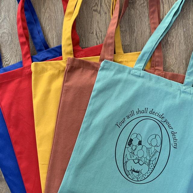 Your Will Shall Decide Your Destiny in 4 colours