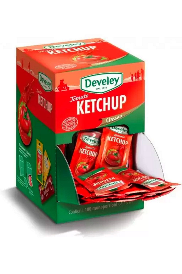KETCHUP MONODOSE 100 X 15 ML DEVELEY