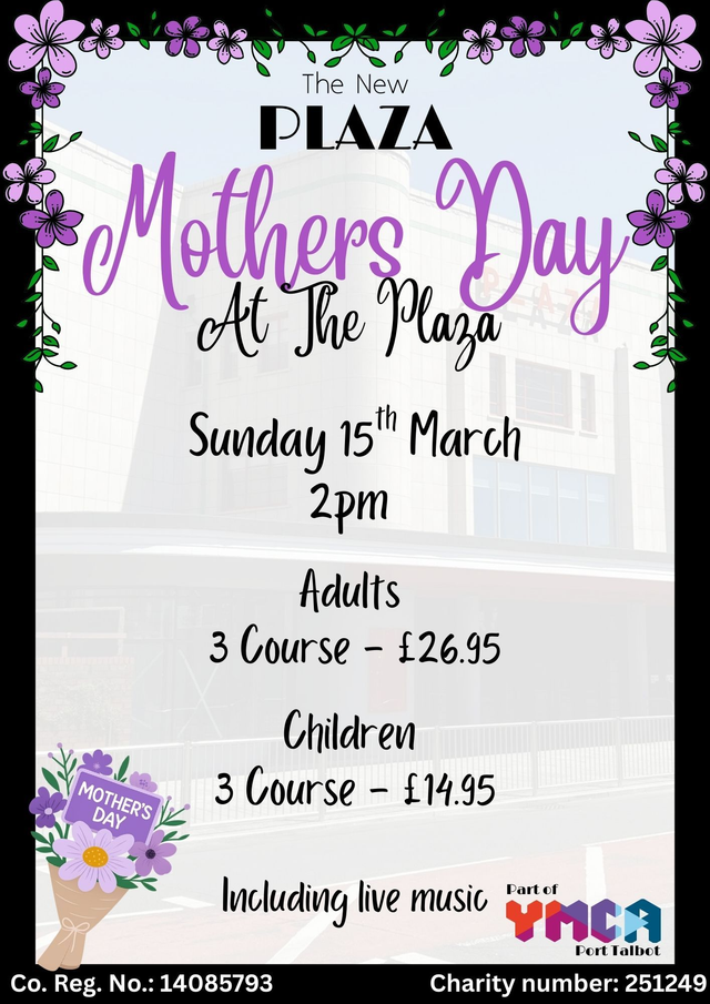 Mother's Day Meal Deposit - Sunday 15th March at 2pm 