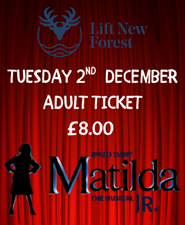 ADULT TICKET TUESDAY 2ND DECEMBER 2025