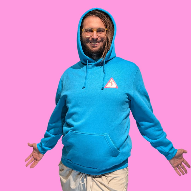 Sudadera azul