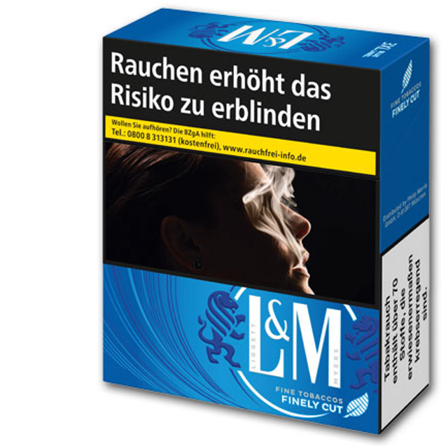 L&M Blue Label 2XL-Box 10,00 € Zigaretten