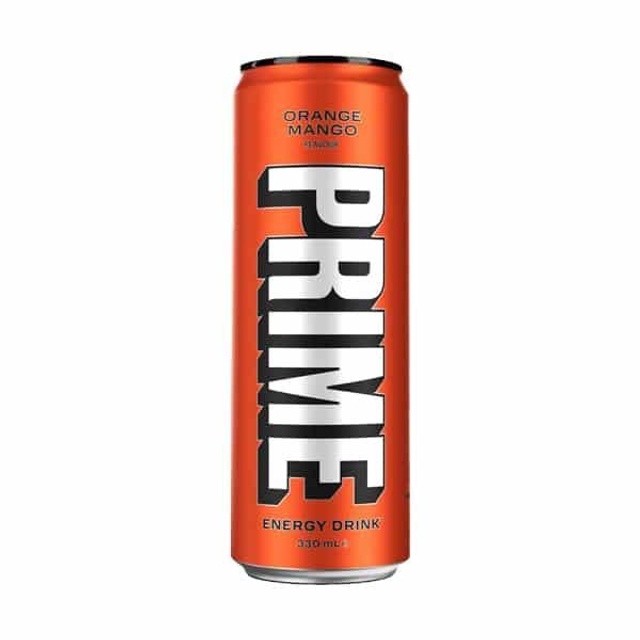 Prime Energy Orange & Mango – Arancia e mango 330 ml