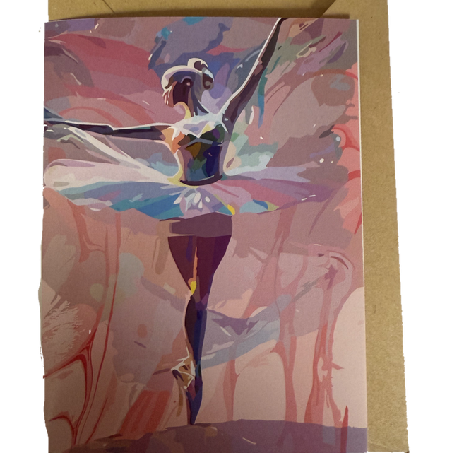 Ballerina Card 