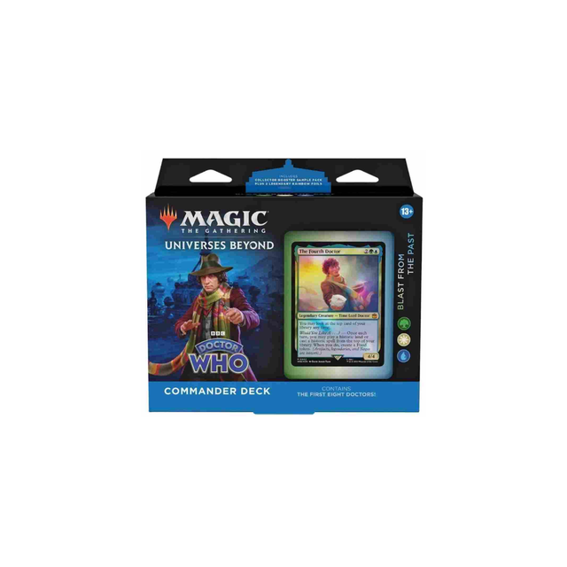 Doctor Who Commander Deck &quot;Blast from the Past&quot; Universes Beyond English - Magic the Gathering
