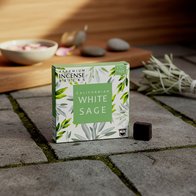 Aromafume Salvia bianca Mattoncini D'incenso 