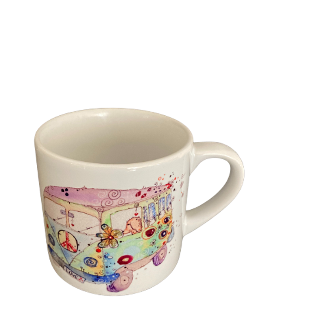 Keramiktasse "Bully mit Hund"