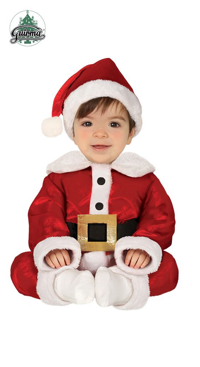 NATALE , COSTUME BABBO NATALE BABY LUSSO 18 / 24 MESI
