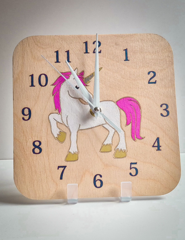 Unicorn Clock 
