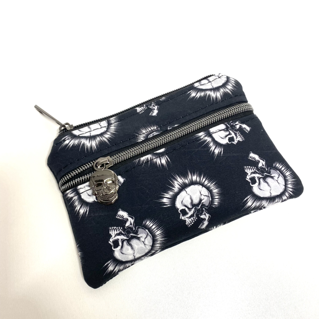 Punk Skulls Purse 
