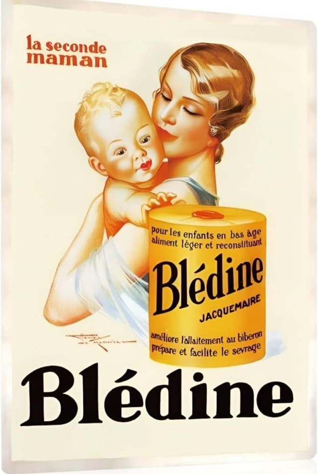 Plaque publicitaire métal 