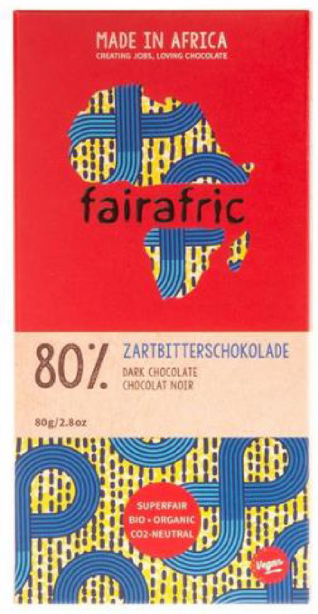 tablette chocolat noir 80% de cacao 