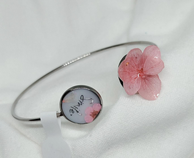 Bracelet Anna coloris rose